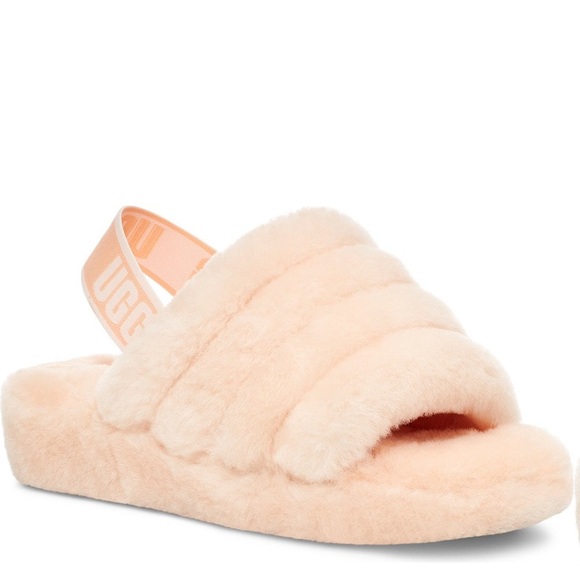 New UGG Fluff Yeah Slide Scallop - Picture 1 of 9